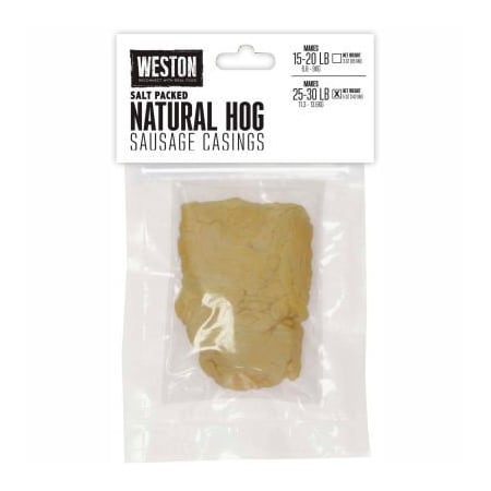 Weston Brands Natural Hog Casing 3 oz for 15-20 lbs 19-0301-W